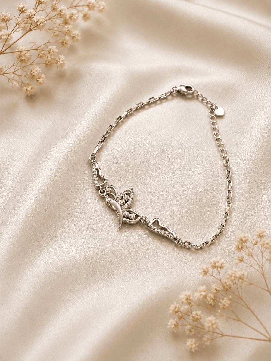 Tulip Vine CZ Bracelet