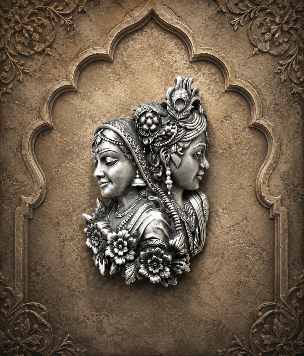 ETERNAL RADHA KRISHNA EMBLEM