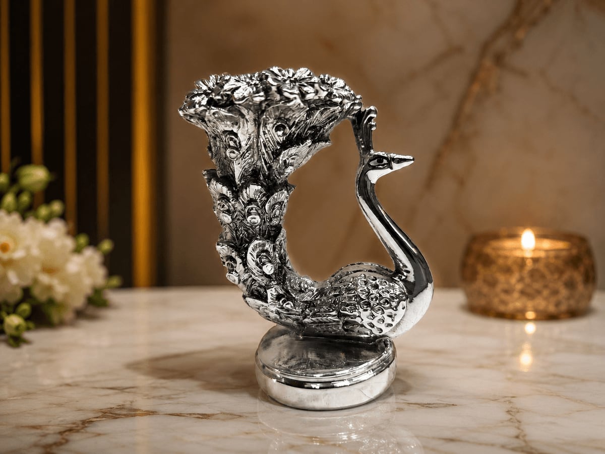 PEACOCK CANDLESTAND